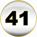 Powerball second winning number is 41 